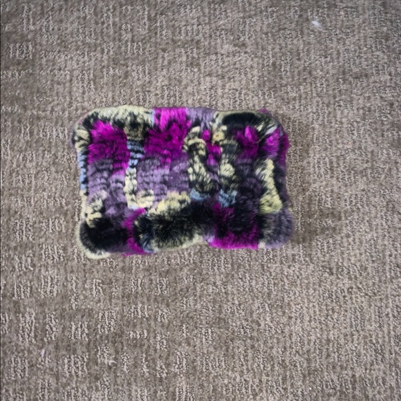 Oh Polly Accessories - 🔴 Peacock multicolor ear warmer hat